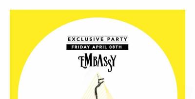 Friday 08 April 2016 Embassy present Titilla party